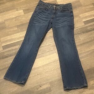 Levi's Women's Boot Cut Jeans in Dark Blue